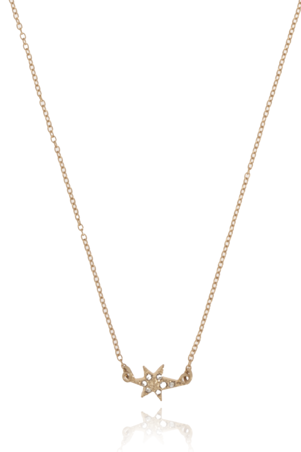 AllSaints Brass necklace