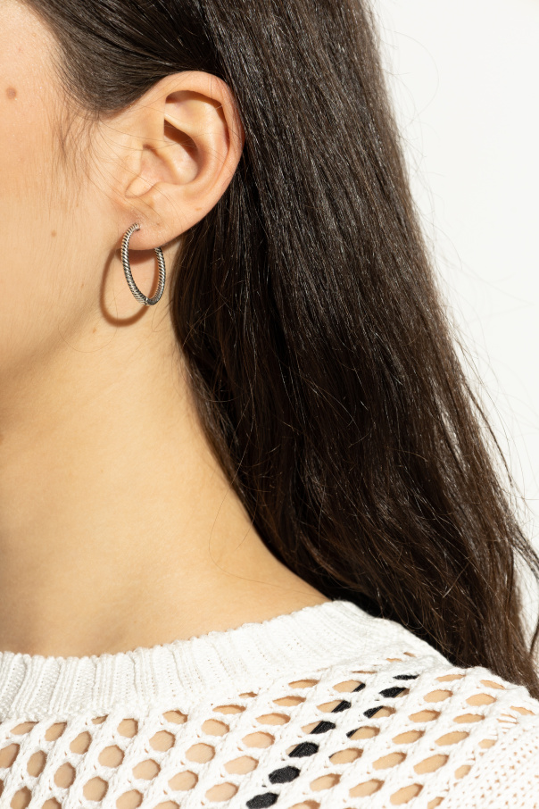 AllSaints Round earrings