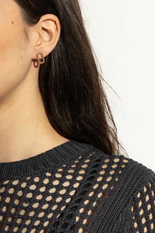 AllSaints Brass earrings