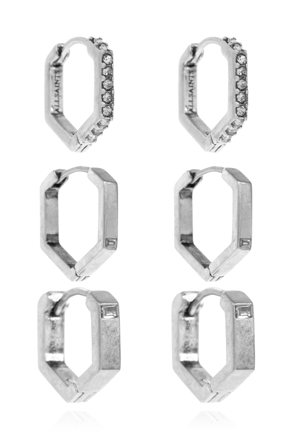 Set of three pairs of earrings od AllSaints