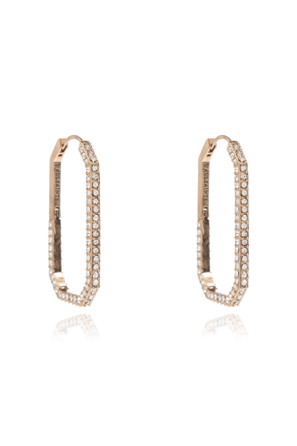 Earrings with shimmering crystals od AllSaints