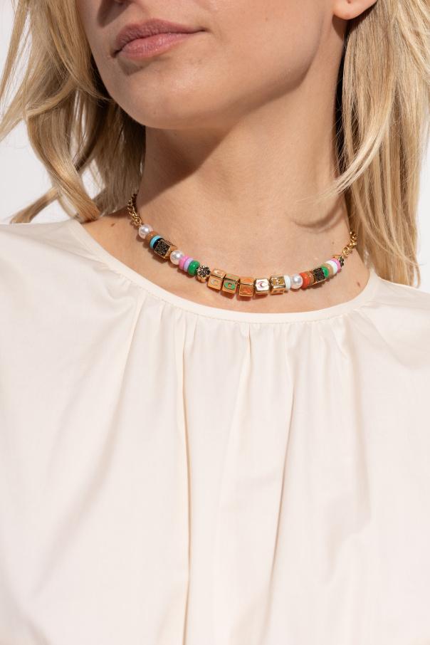 Coach Collar con aplicaciones de colores