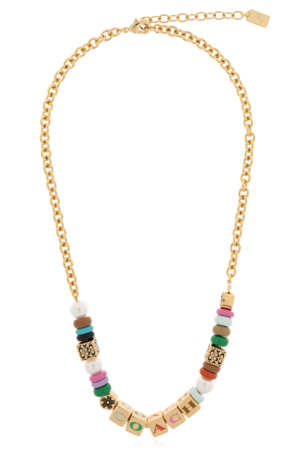 Coach Collar con aplicaciones de colores