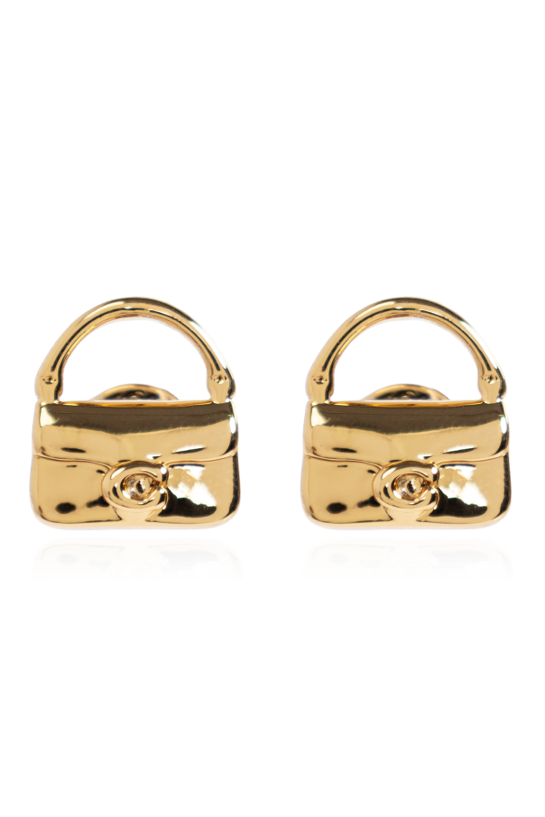 Earrings in the shape of a bag od Coach