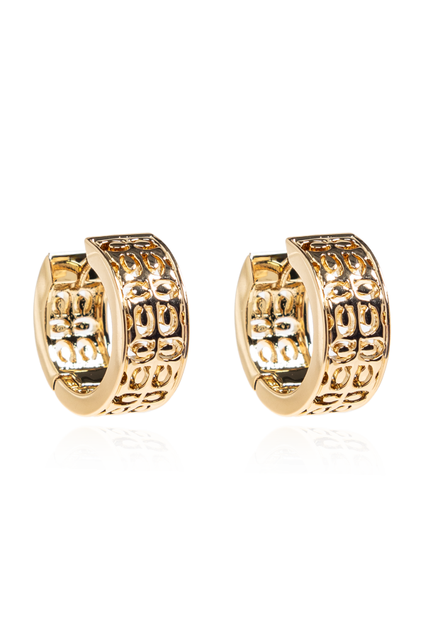 Brass earrings od Coach