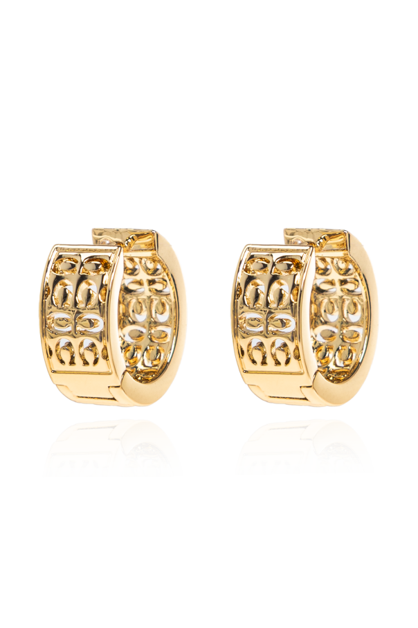 Coach Brass earrings