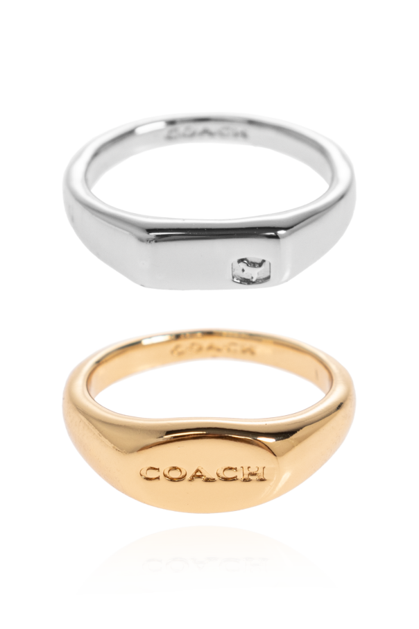 Set of two rings od Coach