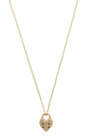 Collar con colgante en forma de corazón