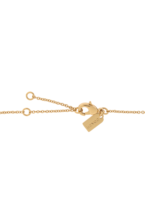 Coach Brass necklace