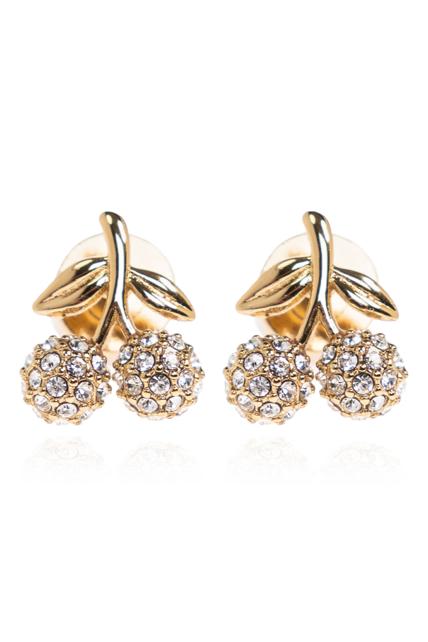 Brass earrings od Coach