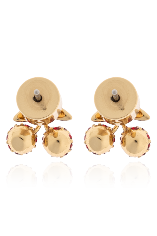 Coach Messing-Ohrringe