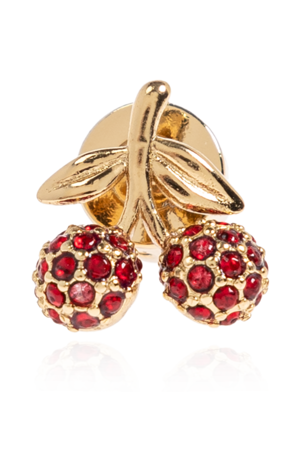 Coach Messing-Ohrringe