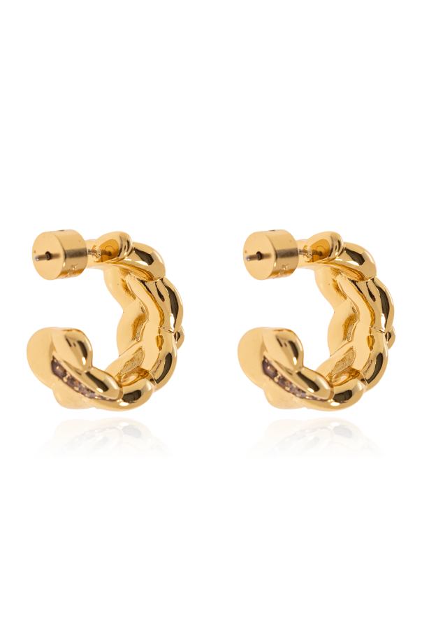 Coach Brass earrings