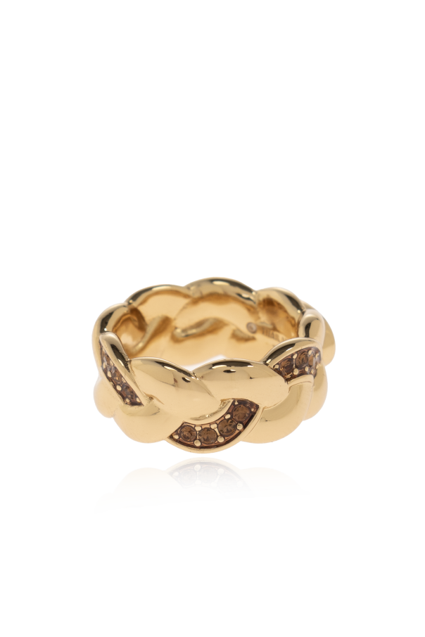 Coach Anillo de latón