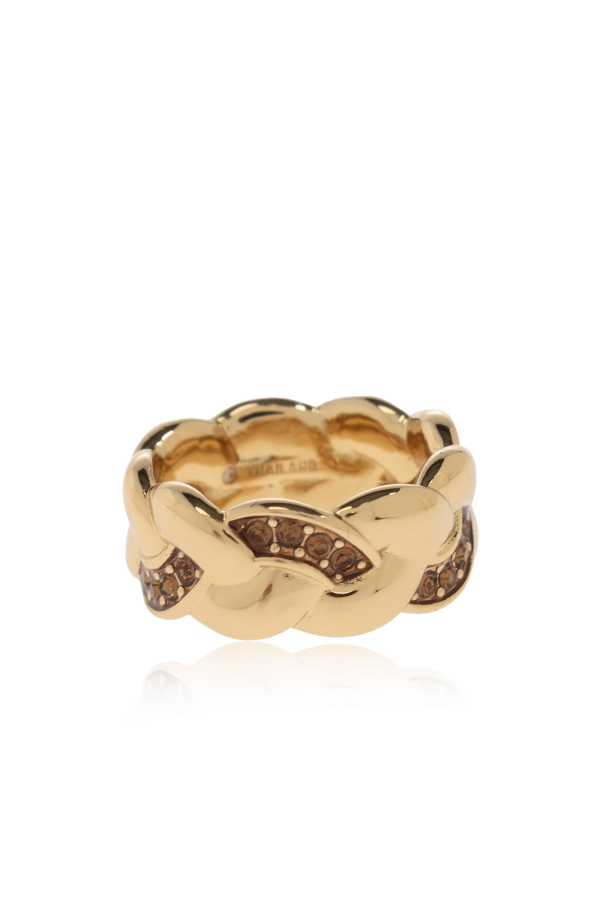 Coach Anillo de latón