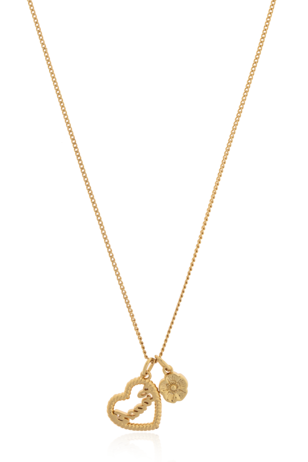 Brass necklace od Coach
