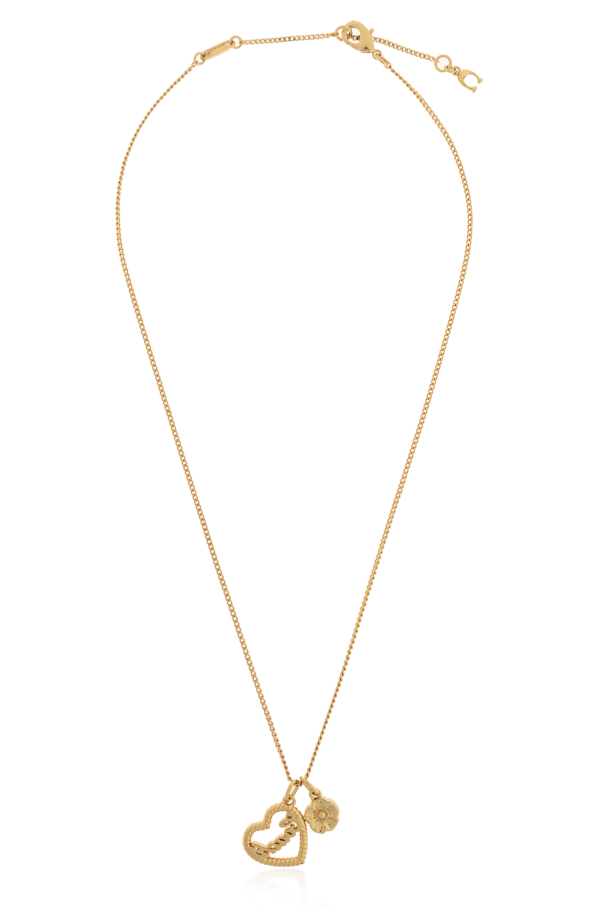 Coach Brass necklace