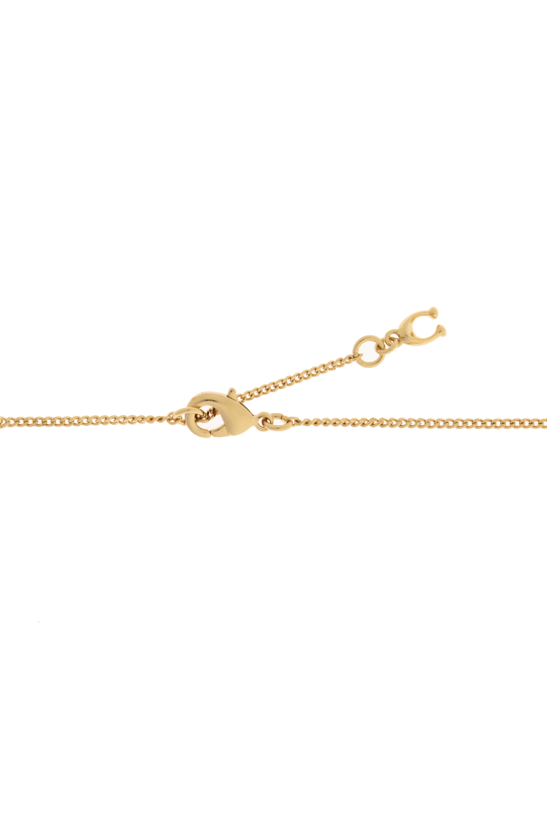 Coach Brass necklace