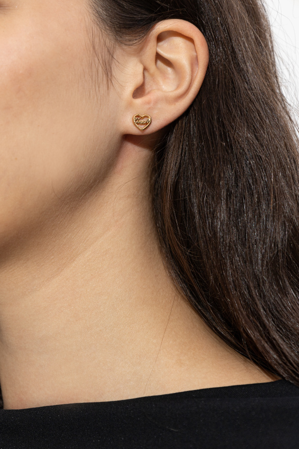 Coach Pendientes de latón