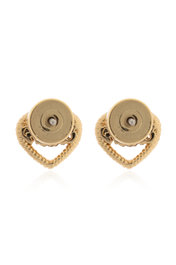 Coach Pendientes de latón