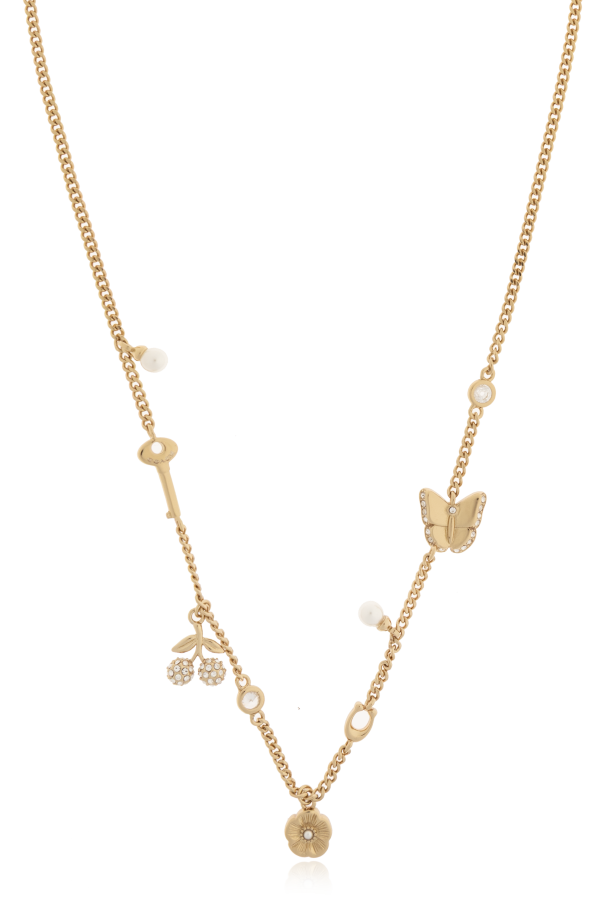 Brass necklace od Coach