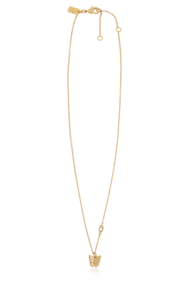 Coach Brass necklace