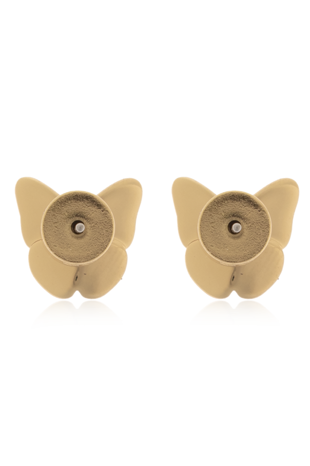 Coach Pendientes de latón