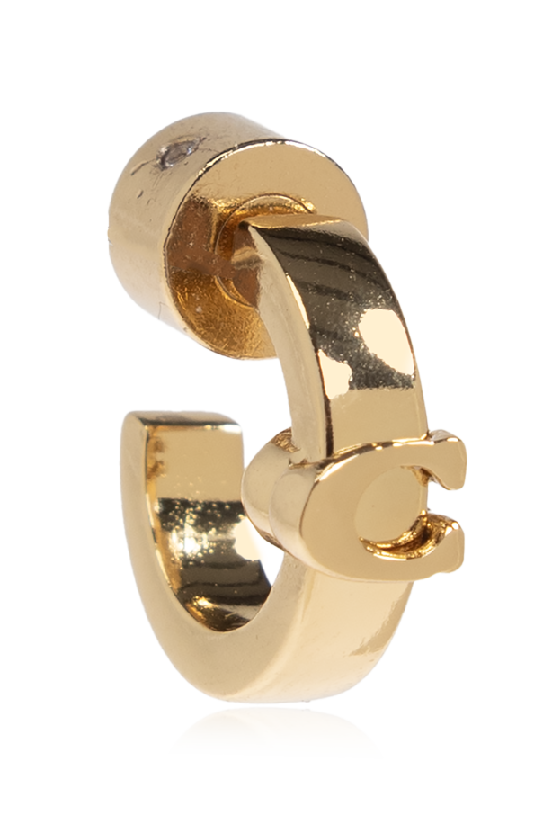 Coach Pendientes de latón