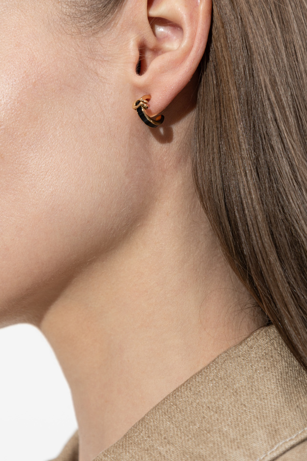 Coach Brass earrings