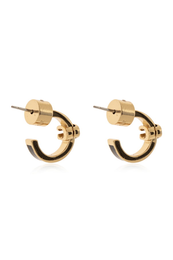 Coach Brass earrings