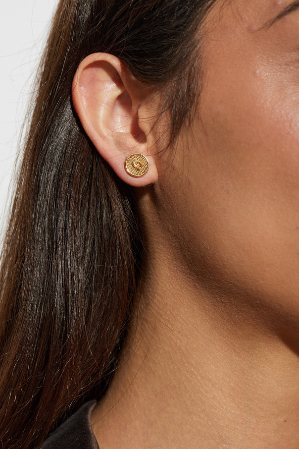 Coach Pendientes con logo