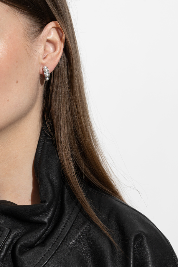 AllSaints Earrings with glass pearls