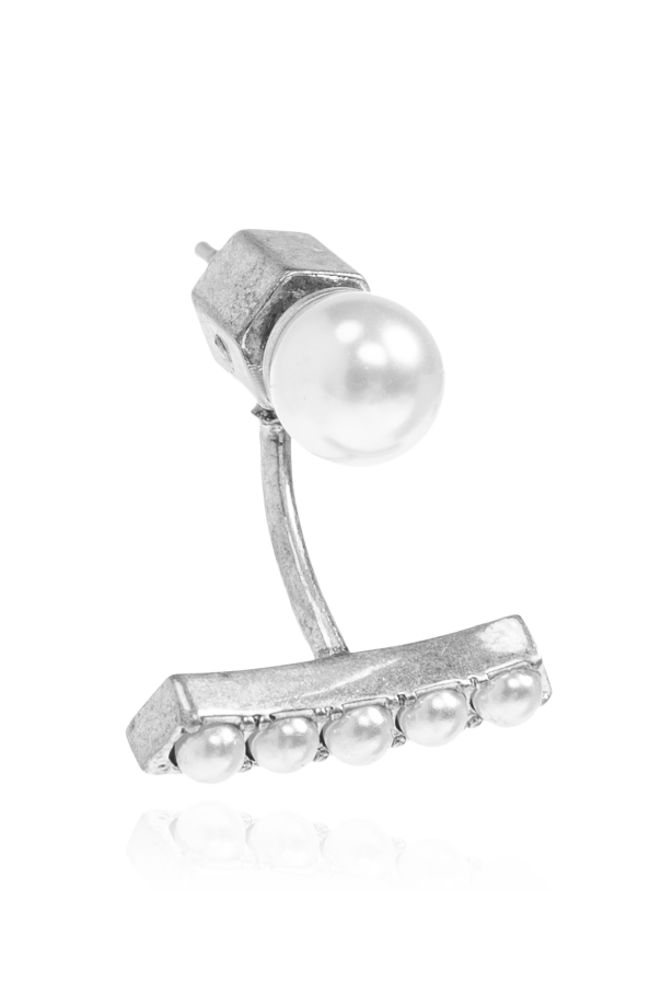 AllSaints Earrings with glass pearls