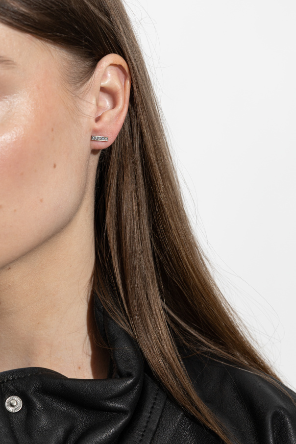 AllSaints Earrings with glass pearls