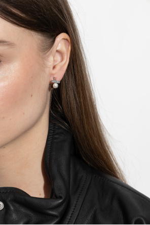 AllSaints Earrings with glass pearls