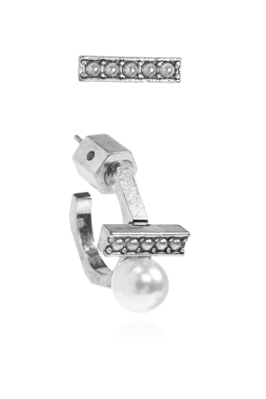 AllSaints Earrings with glass pearls