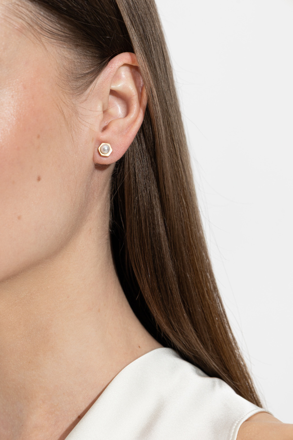 AllSaints Earrings with glass pearl