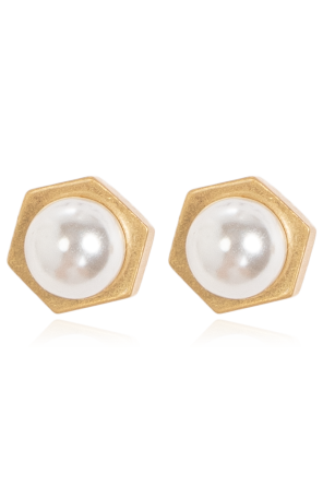 Earrings with glass pearl od AllSaints