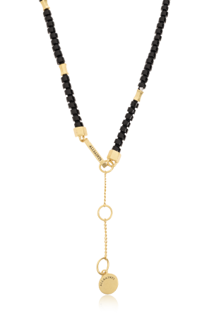 Necklace with natural stones