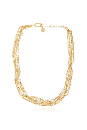 Necklace with glass pearls od AllSaints