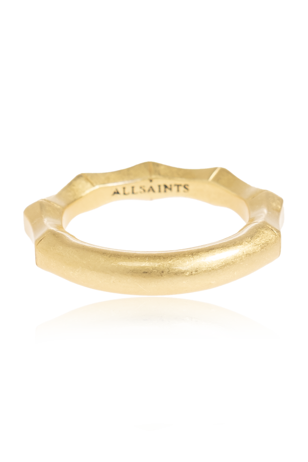 Ring with engraved logo od AllSaints