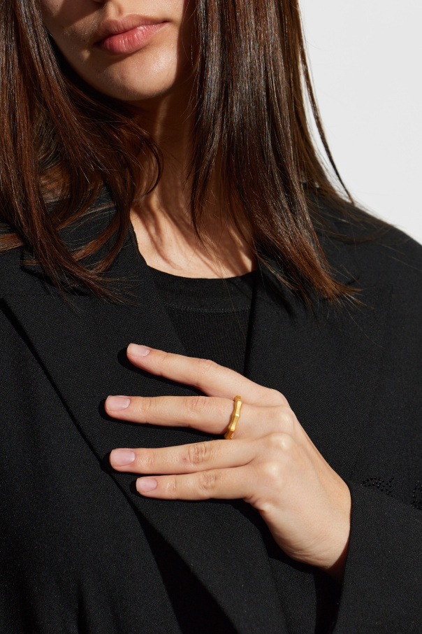 AllSaints Ring mit graviertem Logo