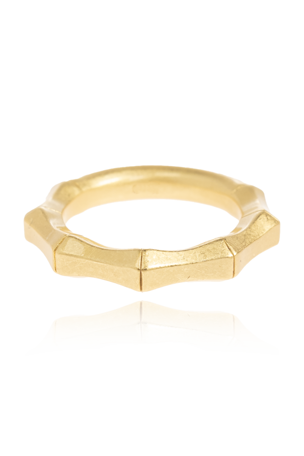 AllSaints Ring mit graviertem Logo