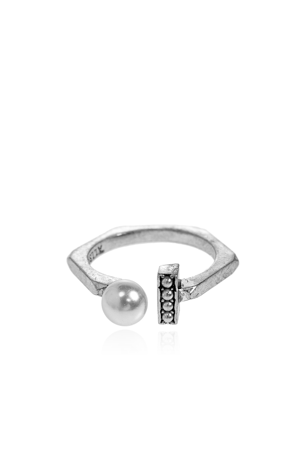 Ring with glass pearls od AllSaints