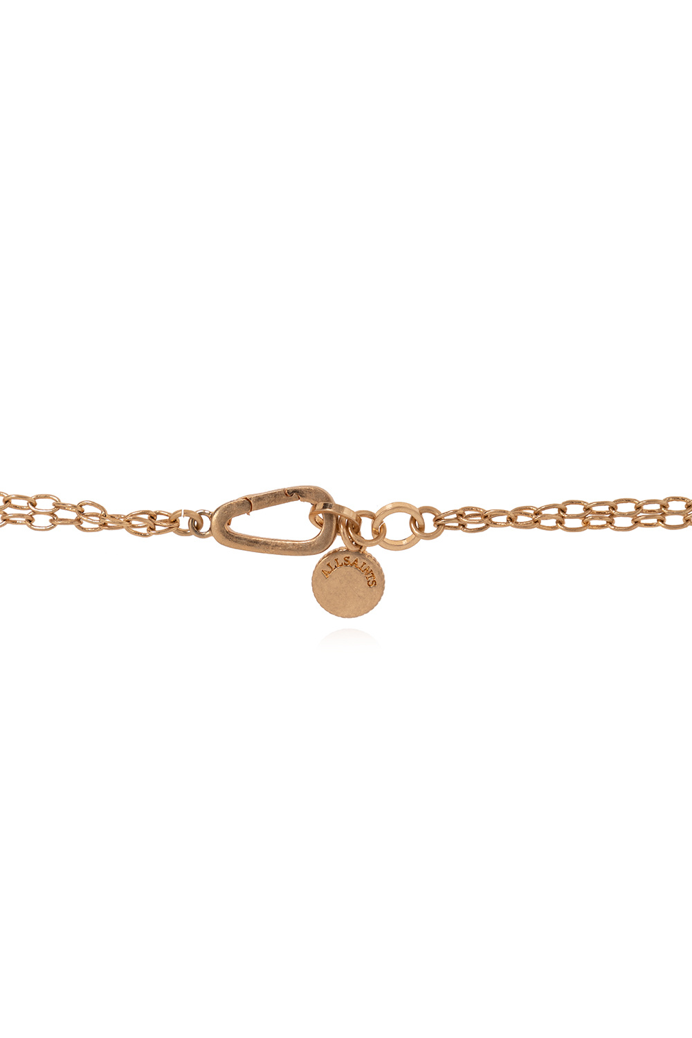 AllSaints Brass necklace