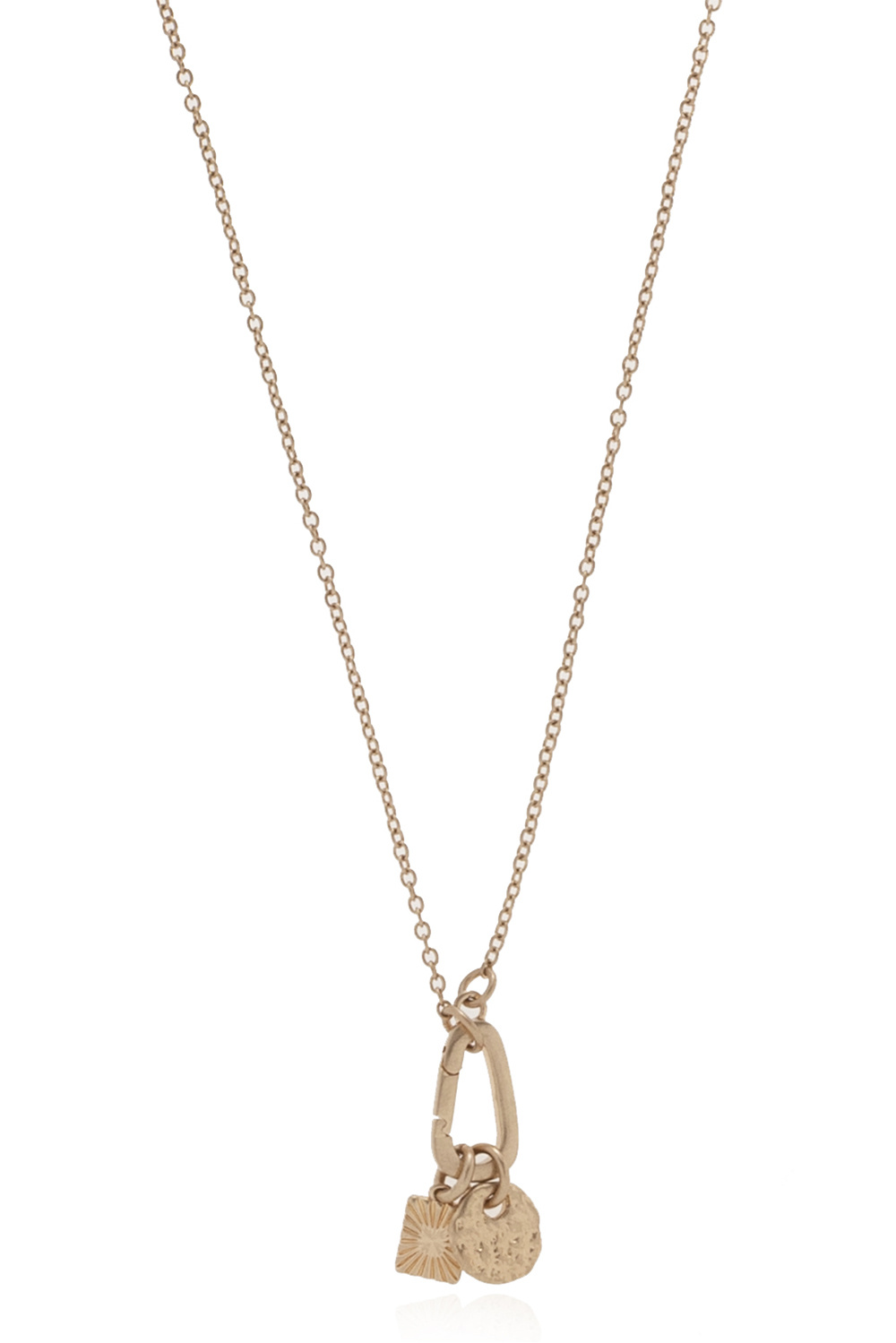 AllSaints Brass necklace