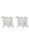 MISBHV Silver earrings with logo