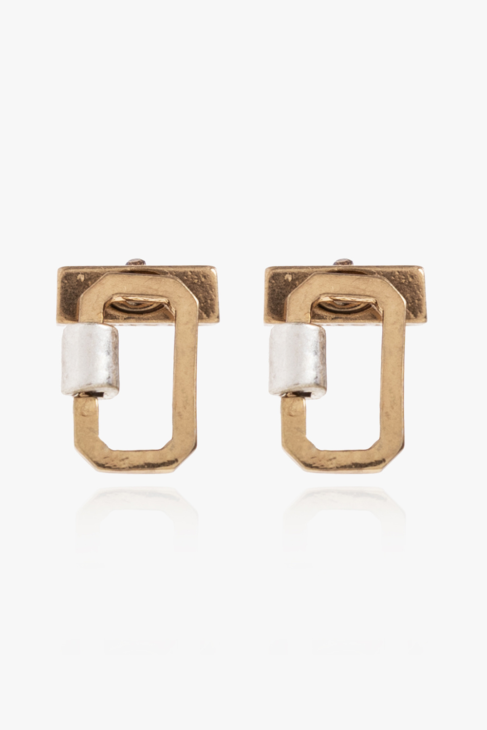 AllSaints Set of earrings ‘Hex Carabiner’