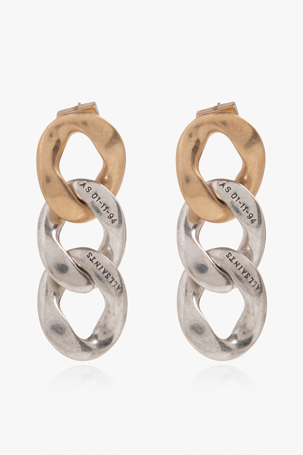 AllSaints ‘Luane’ brass earrings