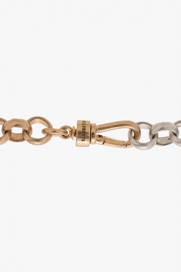 AllSaints ‘Oriel’ brass necklace